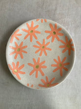 Load image into Gallery viewer, Orange and Gold Sunshine Plate Speckled