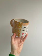 Load image into Gallery viewer, Egg Yellow Haired Person Mug