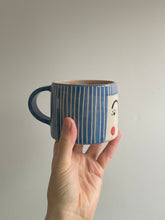 Load image into Gallery viewer, Person Mug - Cobalt Blue Hair