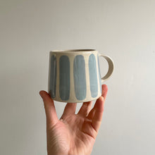 Load image into Gallery viewer, Denim Blue Striped Mug