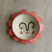 Load image into Gallery viewer, Flower Trinket Dish - Pink w/ lashes