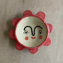 Load image into Gallery viewer, Flower Trinket Dish - Pink w/ lashes