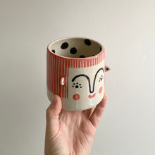 Load image into Gallery viewer, Medium Person Planter - Pink Hair