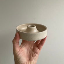 Load image into Gallery viewer, Speckled Clay Candle Holder