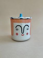 Load image into Gallery viewer, Lidded Pot - Orange Hair