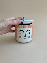 Load image into Gallery viewer, Lidded Pot - Orange Hair