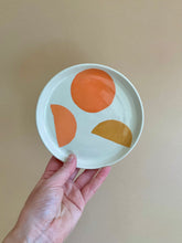 Load image into Gallery viewer, Orange Shapes Plate