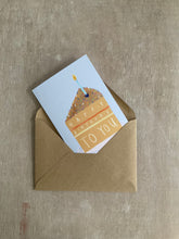 Load image into Gallery viewer, Birthday Cake Card