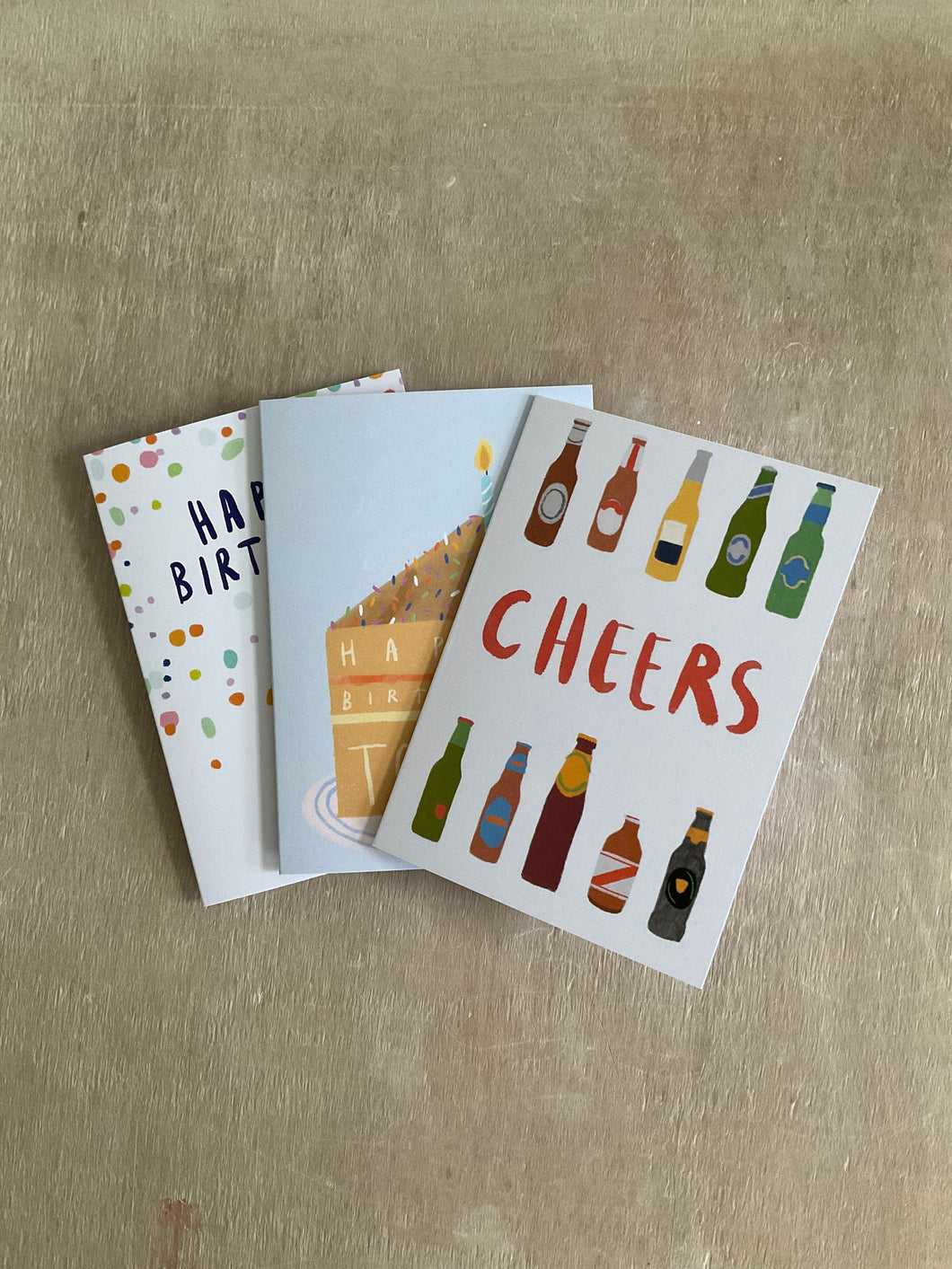 Birthday Card Bundle - 3 Cards