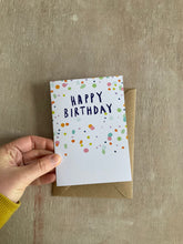 Load image into Gallery viewer, Confetti Birthday Card