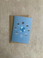 Load image into Gallery viewer, Earth and Moon Greeting Card