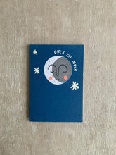 Load image into Gallery viewer, Moon Illustrated Greeting Card