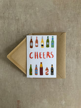 Load image into Gallery viewer, Cheers Greeting Card