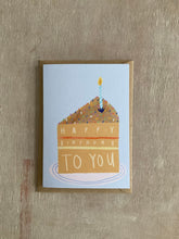 Load image into Gallery viewer, Birthday Cake Card