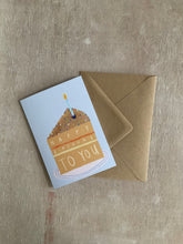 Load image into Gallery viewer, Birthday Cake Card