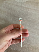 Load image into Gallery viewer, Porcelain Tiny Salt Spoon - Orange