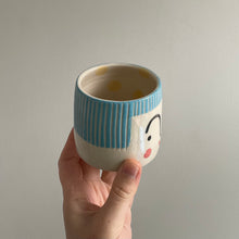 Load image into Gallery viewer, Small Person Planter - Blue Hair