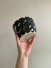 Load image into Gallery viewer, Black Spots Serving Bowl