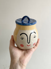 Load image into Gallery viewer, Lidded Pot - Yellow Hair