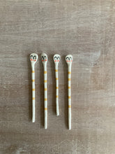 Load image into Gallery viewer, Porcelain Tiny Salt Spoon - Egg Yellow