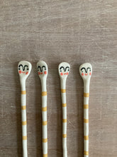 Load image into Gallery viewer, Porcelain Tiny Salt Spoon - Egg Yellow