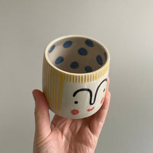 Load image into Gallery viewer, Small Person Planter - Yellow Hair