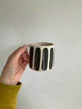 Load image into Gallery viewer, Black Striped Mug