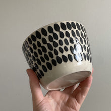 Load image into Gallery viewer, Black Blobs Cereal Bowl