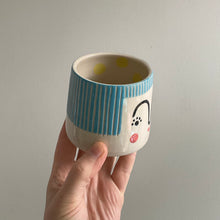 Load image into Gallery viewer, Small Person Planter - Blue Hair