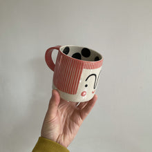 Load image into Gallery viewer, Coral Haired Person Mug