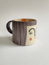 Load image into Gallery viewer, Dark Purple Haired Person Mug