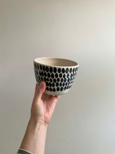 Load image into Gallery viewer, Black Blobs Cereal Bowl