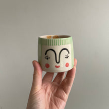 Load image into Gallery viewer, Small Person Planter - Green Hair