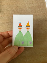 Load image into Gallery viewer, Set of 5 cute illustrated gift tags