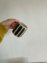 Load image into Gallery viewer, Black Stiped Jug