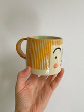 Load image into Gallery viewer, Egg Yellow Haired Person Mug