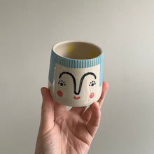 Load image into Gallery viewer, Small Person Planter - Blue Hair