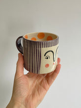 Load image into Gallery viewer, Dark Purple Haired Person Mug