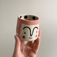 Load image into Gallery viewer, Small Person Planter - Pink Hair