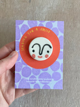 Load image into Gallery viewer, Send a Smile - Smiley Face Magnet
