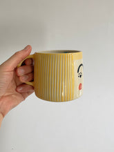 Load image into Gallery viewer, Person Mug - Yellow Hair w/lashes