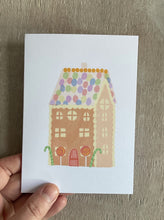 Load image into Gallery viewer, Gingerbread House Card