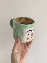 Load image into Gallery viewer, Person Mug - Green Hair