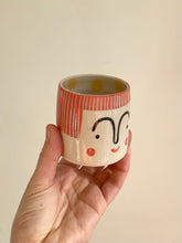 Load image into Gallery viewer, Small Person Planter - Pink Hair