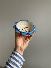 Load image into Gallery viewer, Flower Trinket Dish - Blue