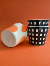 Load image into Gallery viewer, Large Gingham Beaker
