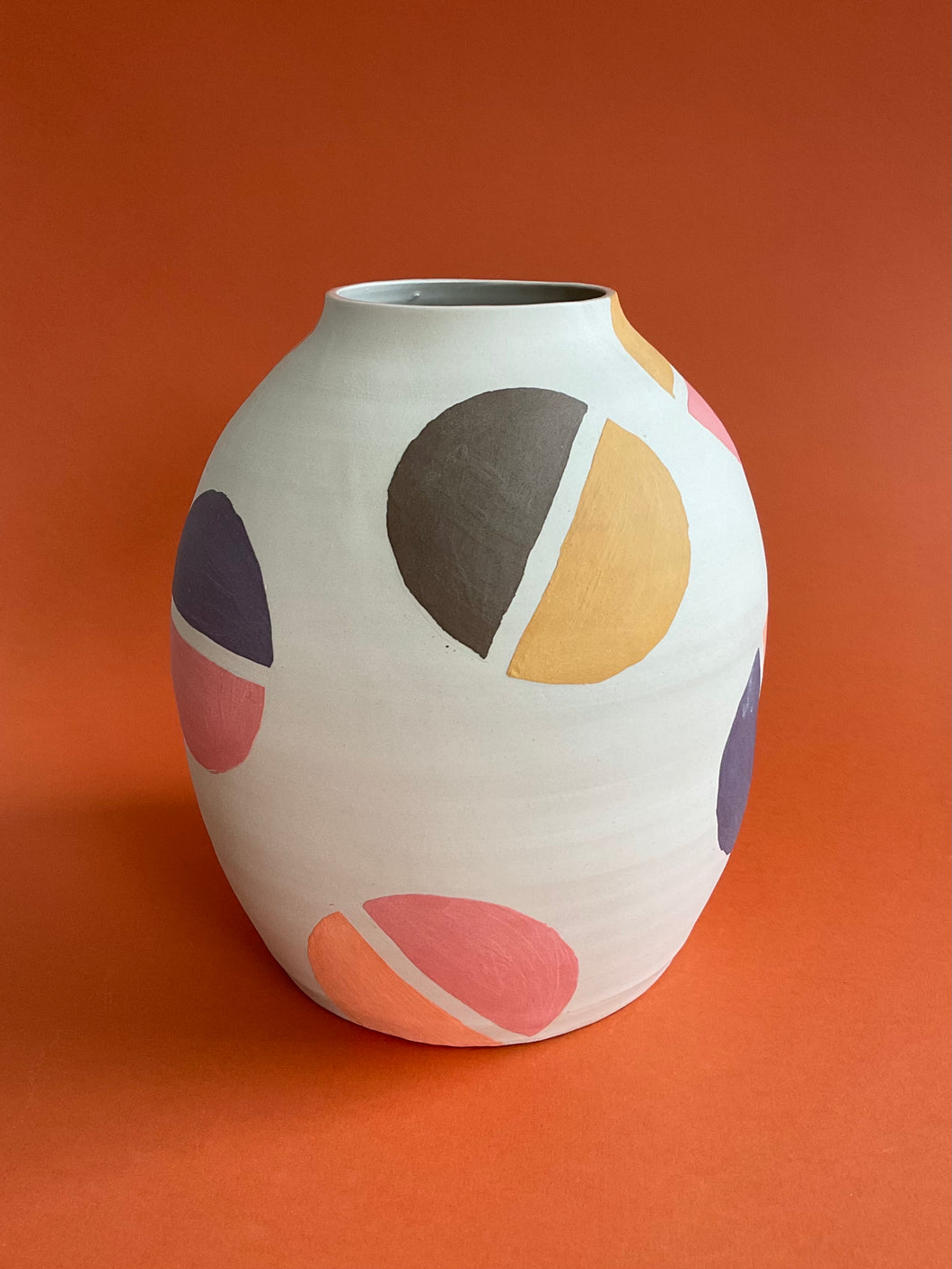 Semi Circles Sample Vase