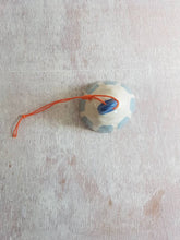 Load image into Gallery viewer, Blue Striped Ceramic Bell
