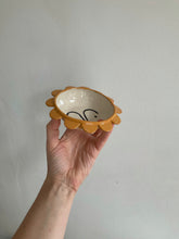 Load image into Gallery viewer, Flower Trinket Dish - Egg Yellow
