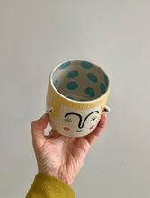 Load image into Gallery viewer, Medium Planter - Yellow Person
